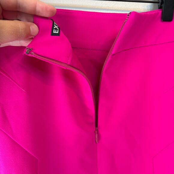 Express Women's Aline Flared Mini Skirt Hot Pink Size 00 - Picture 6 of 6